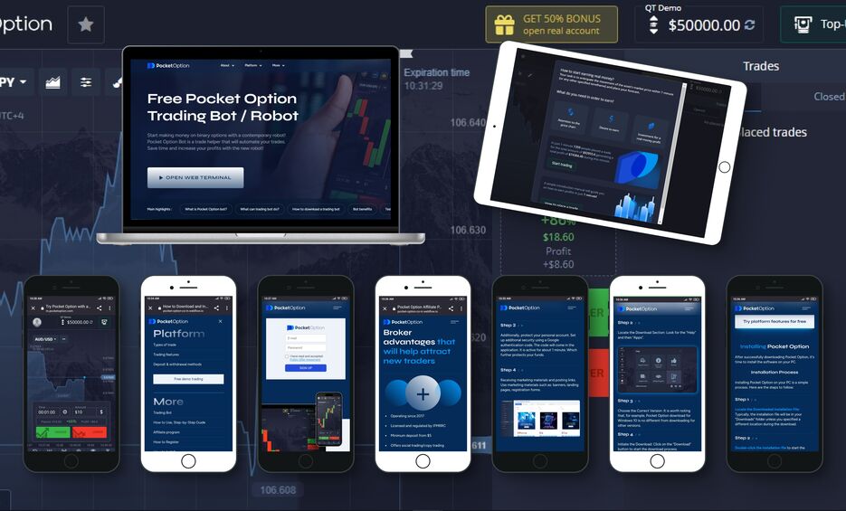 Trading Made Simple with the Official Platform Pocket Option